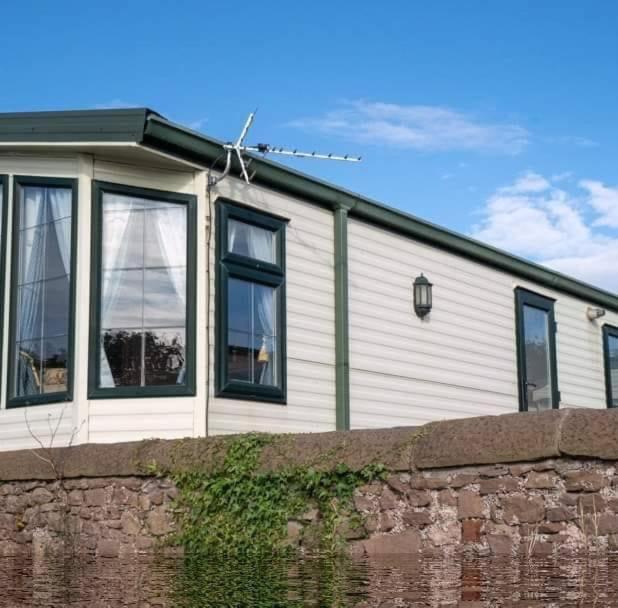 Wrights Retreat 4 Lunan View St Cyrus Caravan Park Hotel Saint Cyrus Exterior foto