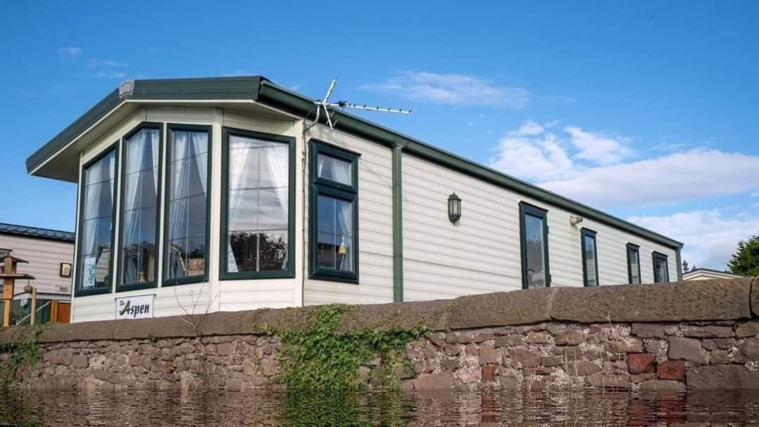 Wrights Retreat 4 Lunan View St Cyrus Caravan Park Hotel Saint Cyrus Exterior foto